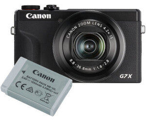 Canon PowerShot G7X Mark III Batterie Kit schwarz