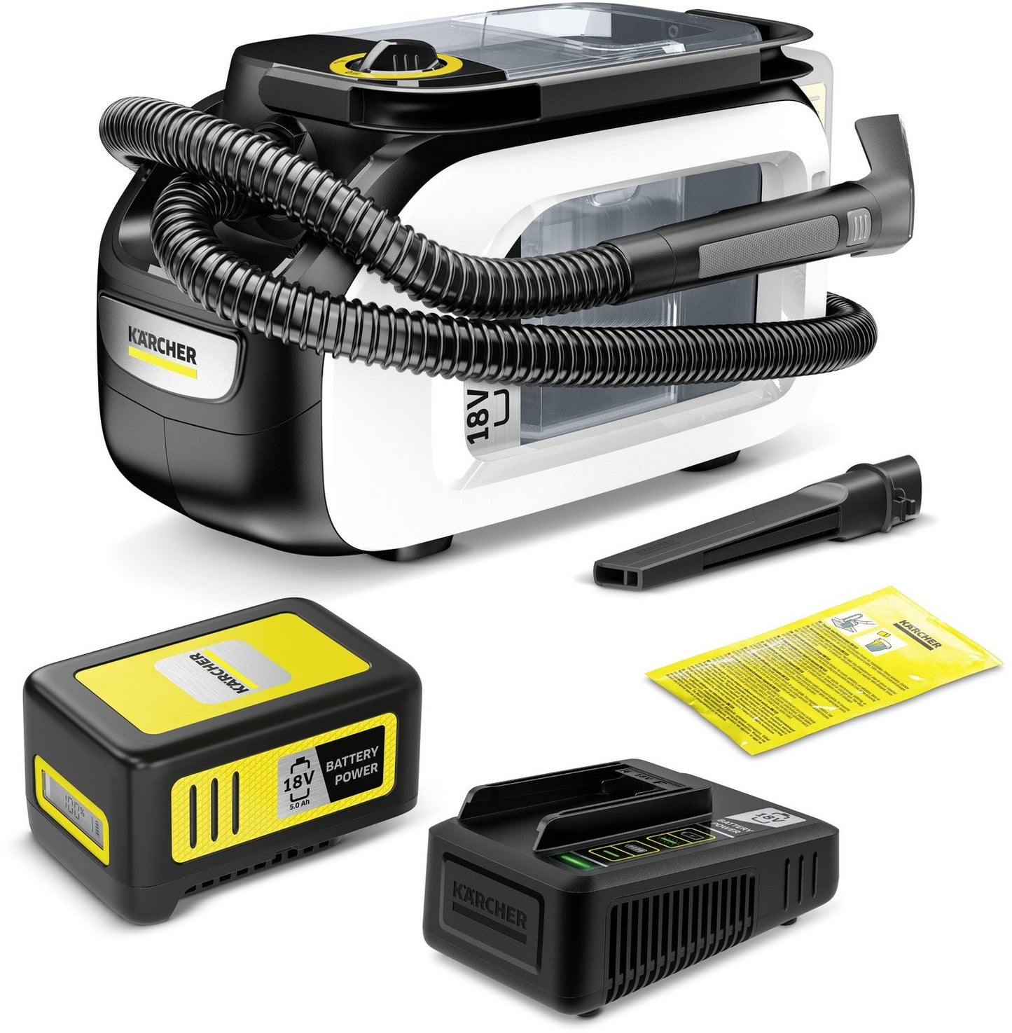 Kärcher SE 3-18 Compact Akku-Waschsauger Set 5.0-F