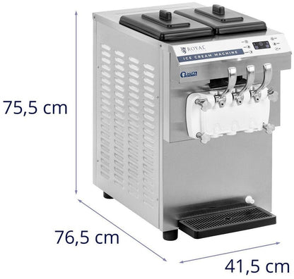 Royal Catering Softeismaschine (RCSI-18A)