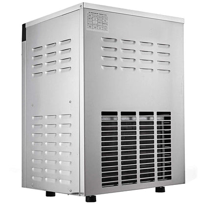 VEVOR Kommerzielle Harte Eismaschine 3,5-4,4 UK Gallonen/H Edelstahl Eisbereiter